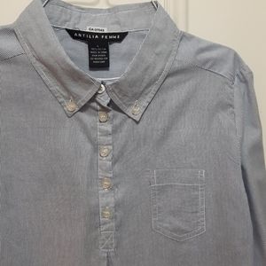 🛍️ long striped blouse